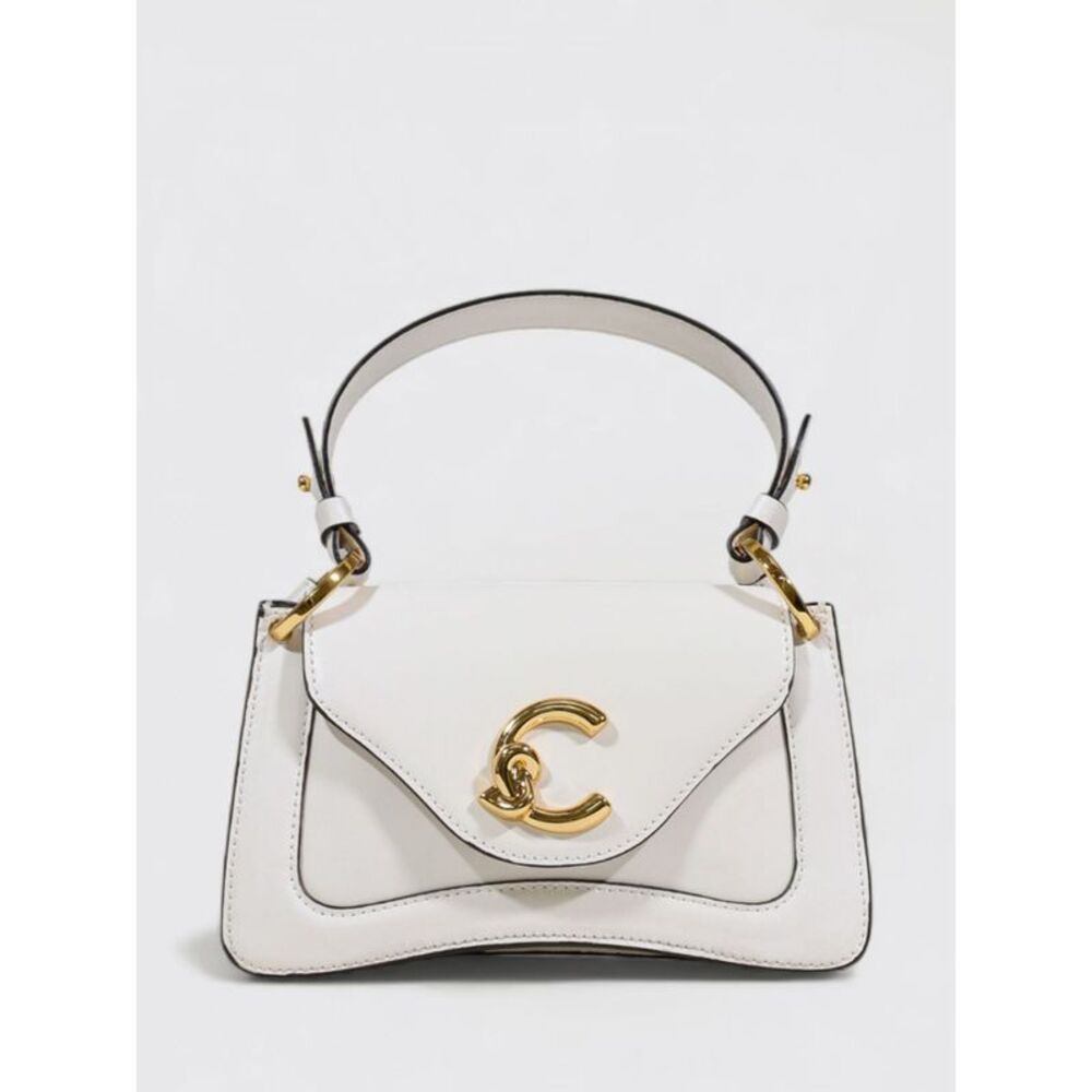 Coccinelle Handbag Woman Milk
